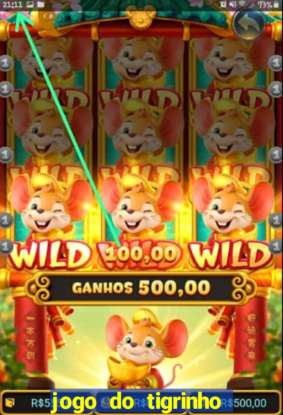 jogo do tigrinho com deposito de 5 reais